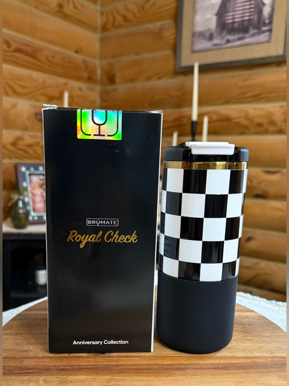 ROYAL CHECK Brumate Anniversary 18oz Strova Coffee Tumbler